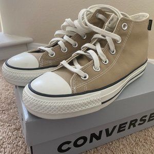 Converse CTAS Pro Mid Nomad Khaki/Black/Egret: size 8 Womens, size 6 Mens